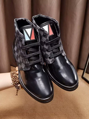 LV High-Top Fashion Men Shoes--031